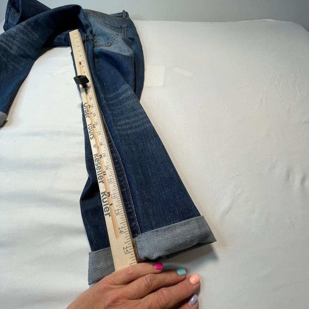 Gap 1969 Sexy Boyfriend Jeans Womens 27 Medium Wash Stretch Denim